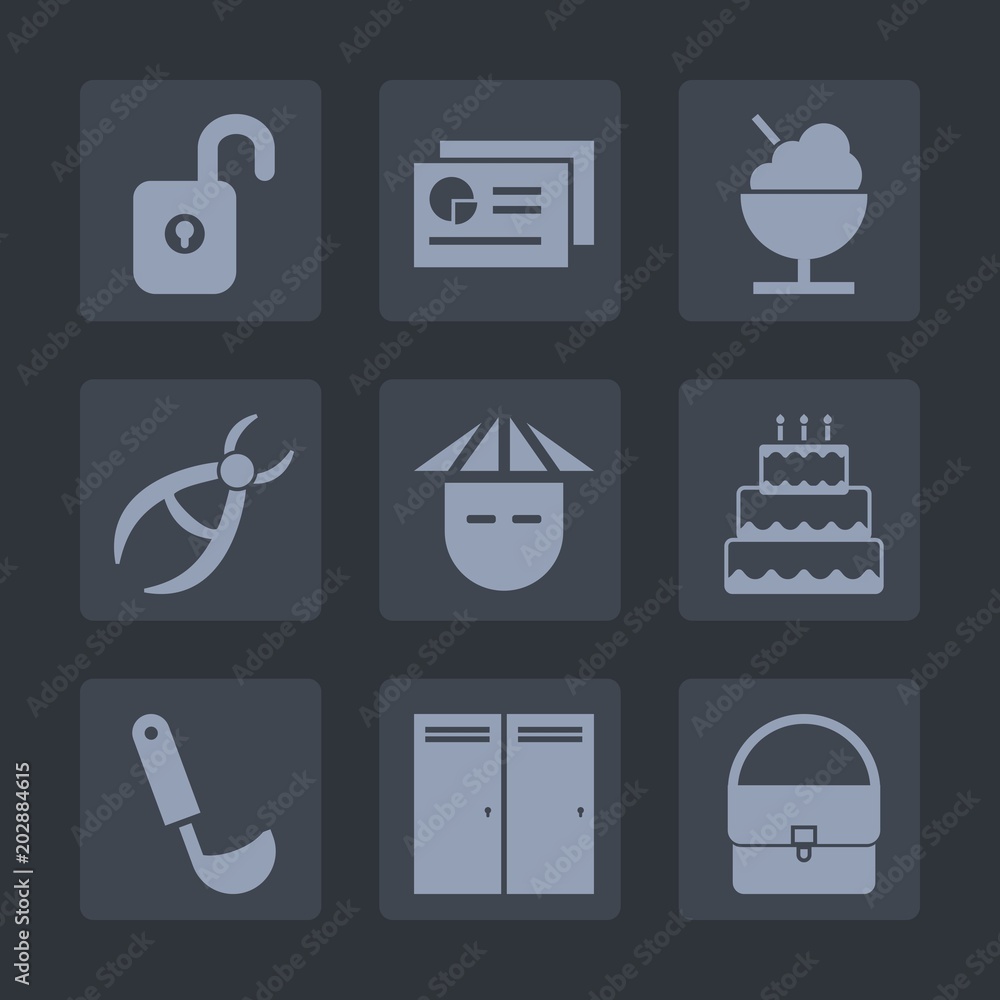 Premium set of fill icons. Such as dessert, business, cone, analysis, document, dental, key, sweet, safety, care, icecream, web, bag, report, dentist, graph, fashion, unlock, door, chart, drill, pie Premium set of fill icons. Such as dessert, business, cone, analysis, document, dental, key, sweet, safety, care, icecream, web, bag, report, dentist, graph, fashion, unlock, door, chart, drill, pie