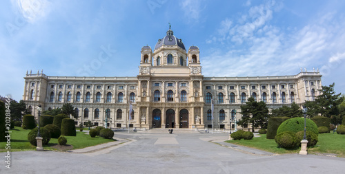Natural History Museum (Naturhistorisches museum) on Maria Theresa square (Maria-Theresien-Platz) in Vienna, Austria
