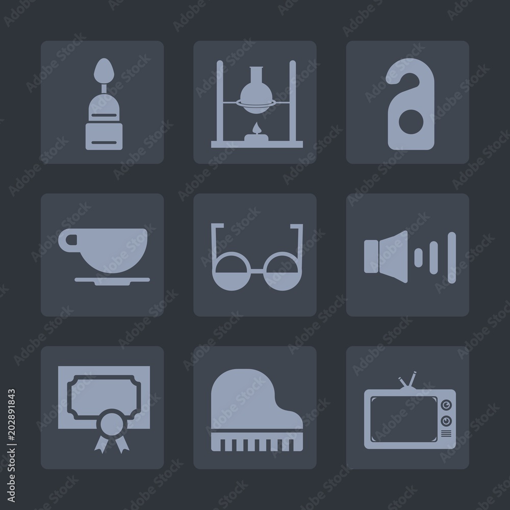 Premium set of fill icons. Such as diploma, drink, research, label, musical, piano, bakery, music, cappuccino, sweet, test, volume, laboratory, hotel, dessert, doughnut, chemistry, medicine, screen Premium set of fill icons. Such as diploma, drink, research, label, musical, piano, bakery, music, cappuccino, sweet, test, volume, laboratory, hotel, dessert, doughnut, chemistry, medicine, screen