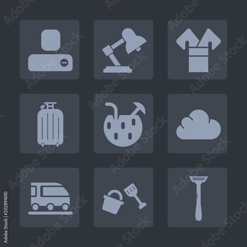 Premium set of fill icons. Such as asia, kimono, japanese, shovel, social, baggage, person, table, lamp, luggage, cloud, razor, traditional, bucket, travel, costume, juice, transport, cocktail, asian