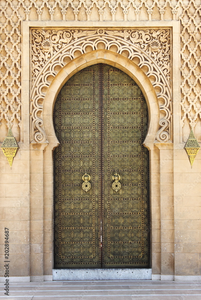 Obraz premium Arabskie drzwi