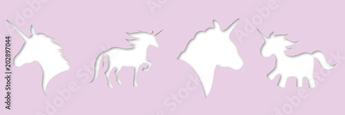 Symbol-Set - Einhörner