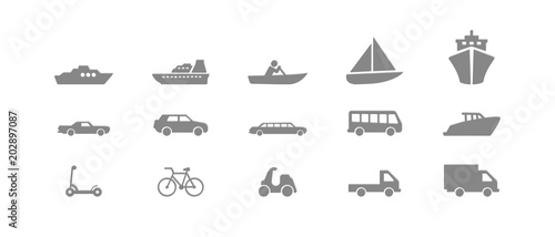 Symbol-Set - Fahrzeuge