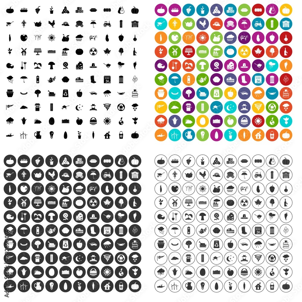 100 pumpkin icons set vector in 4 variant for any web design isolated on white 100 pumpkin icons set vector in 4 variant for any web design isolated on white