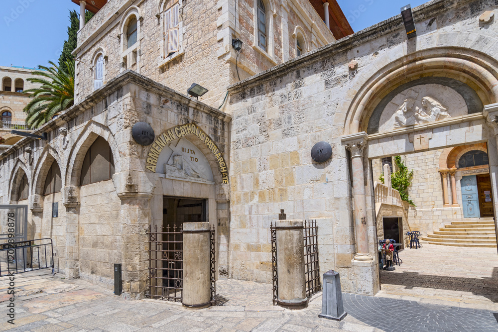 Φωτογραφία Stations of the Cross number III and IV located in the Jerusalem Armenian Quarter, Israel