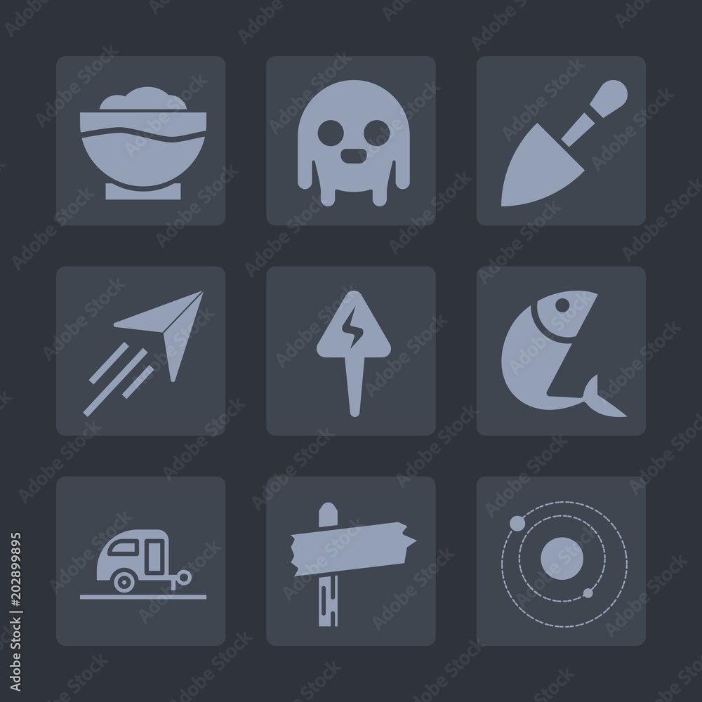 Premium set of fill icons. Such as ufo, flight, fish, business, kitchen, direction, creature, monster, hammer, paper, construction, equipment, tool, system, seafood, science, sea, galaxy, way, plane Premium set of fill icons. Such as ufo, flight, fish, business, kitchen, direction, creature, monster, hammer, paper, construction, equipment, tool, system, seafood, science, sea, galaxy, way, plane