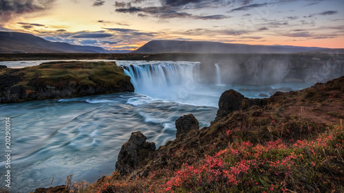 Godafoss, Islande, berühmter Wasserfall in Island