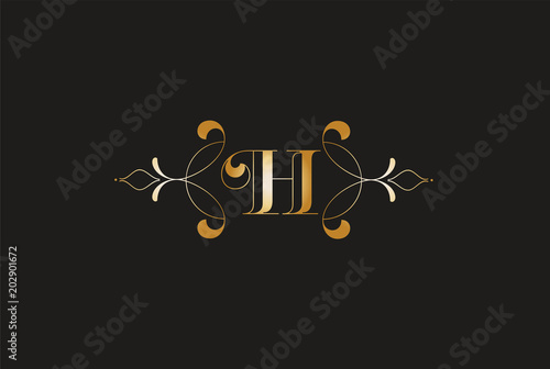 Elegant Letter Z  Golden Design.Creative Monogram Logo