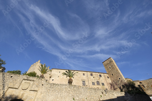 Medieval architecture in Trujillo Spain
