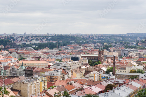 View on Prague cityscape