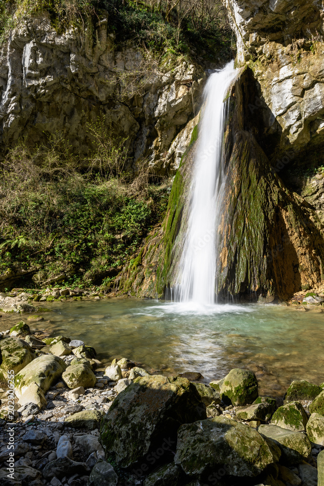 Kot stream a little creek in Natisone valley Kot stream a little creek in Natisone valley