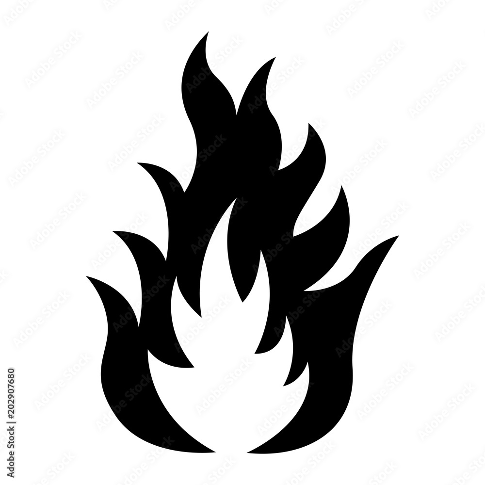 Fotografie Icon of fire