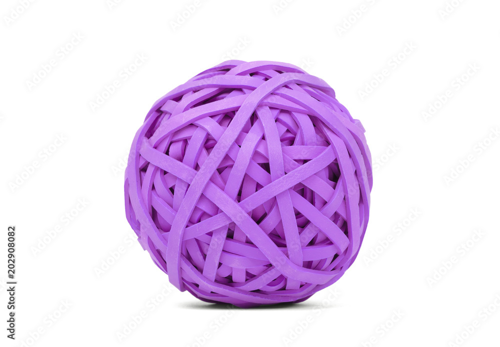 Rubber band ball Rubber band ball