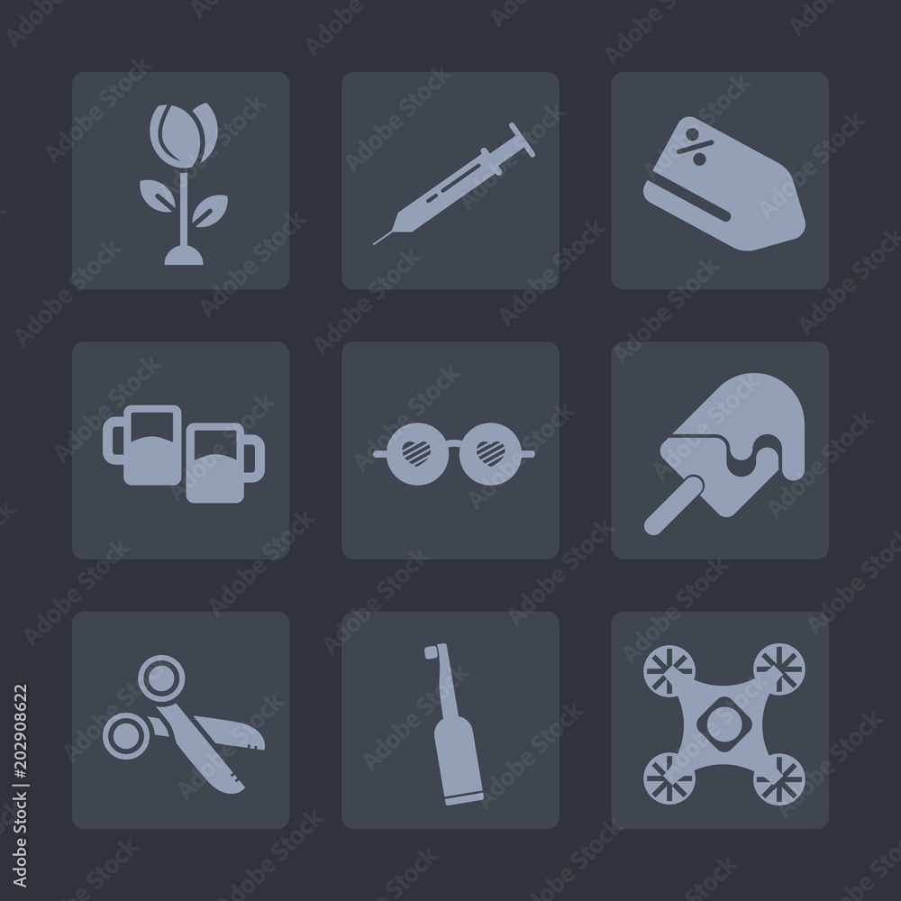 Premium set of fill icons. Such as promotion, dental, toothbrush, drink, glasses, discount, brush, blossom, electric, tooth, summer, coupon, sale, sign, control, dessert, cream, cut, tag, equipment Premium set of fill icons. Such as promotion, dental, toothbrush, drink, glasses, discount, brush, blossom, electric, tooth, summer, coupon, sale, sign, control, dessert, cream, cut, tag, equipment