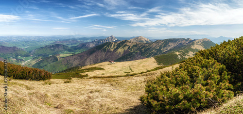Fototapeta Naklejka Na Ścianę i Meble -  Panoramic mountain landscape