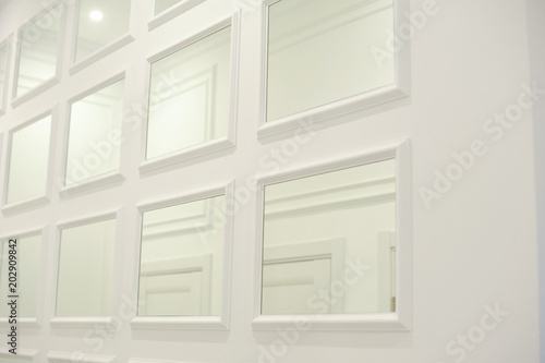 Elements of the decor of the toilet room. Close-up  
