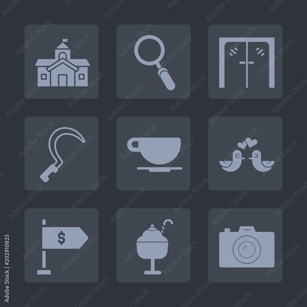 Premium set of fill icons. Such as animal, glass, dove, pigeon, web, entrance, sweet, cup, food, architecture, view, sickle, cafe, finance, photographer, photography, building, ice, bird, gardening Premium set of fill icons. Such as animal, glass, dove, pigeon, web, entrance, sweet, cup, food, architecture, view, sickle, cafe, finance, photographer, photography, building, ice, bird, gardening