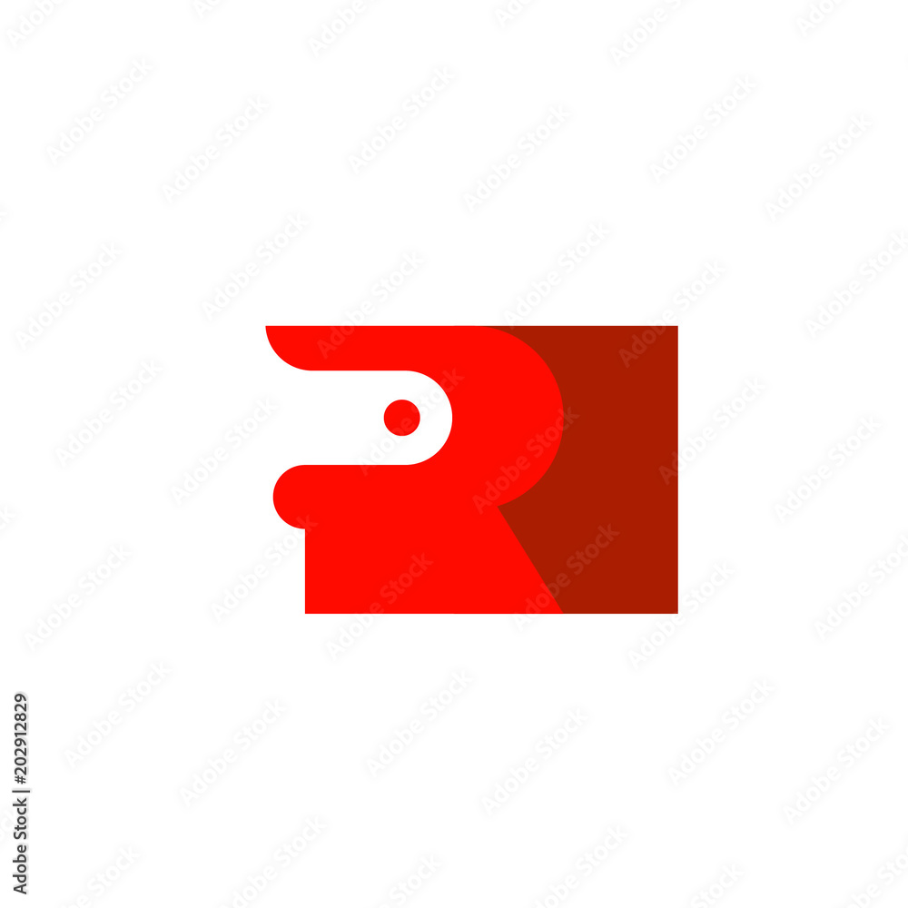 red rabbit logo icon red rabbit logo icon