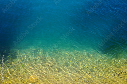  clear blue water