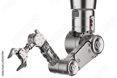 Obraz na płótnie robotic arm or robot hand