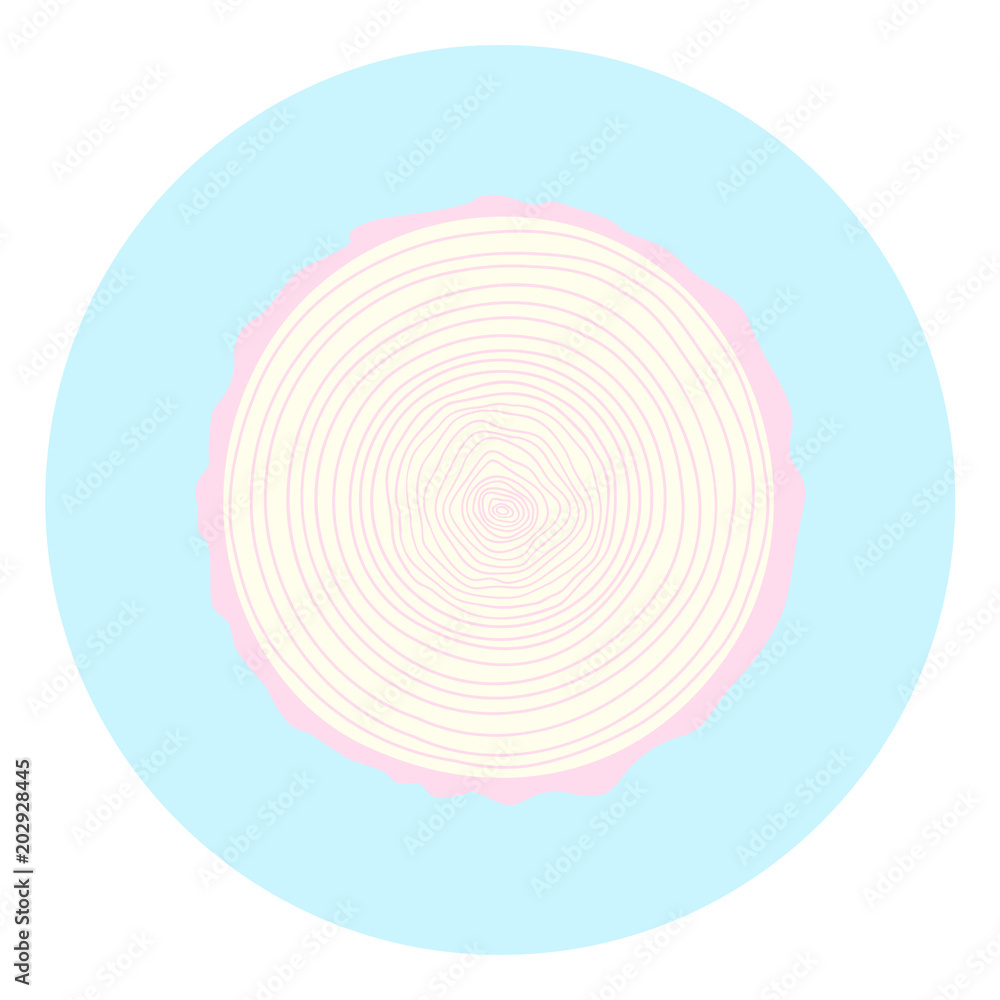 Tree rings wood abstract web icon Tree rings wood abstract web icon