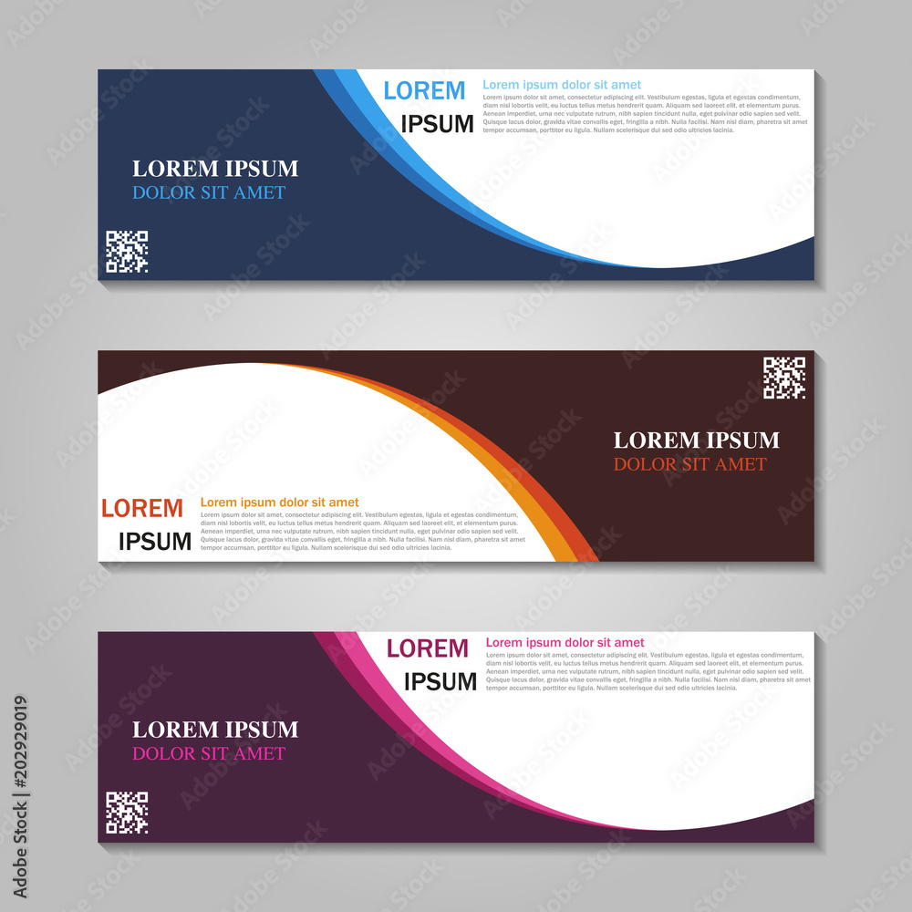 Vector abstract design web banner template. Web Design Elements - Header Design. Vector abstract design web banner template. Web Design Elements - Header Design.