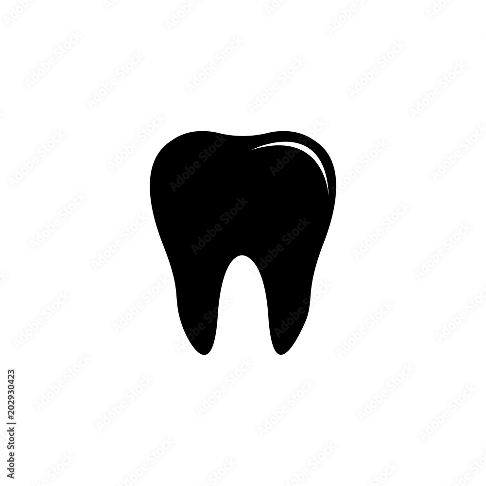 Tooth Icon vector flat Tooth Icon vector flat