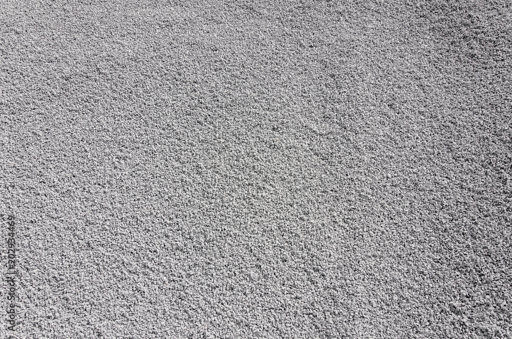 Obraz premium Fine grained gravel, gray