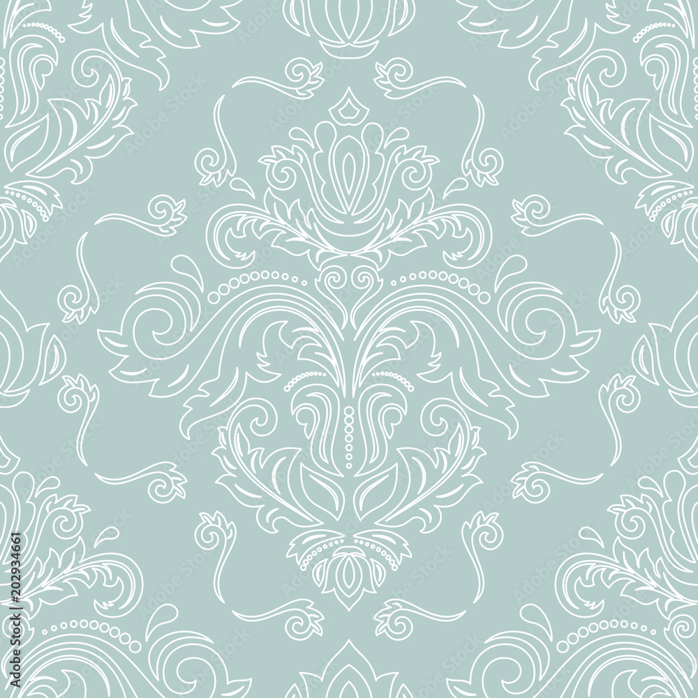 Classic seamless pattern. Traditional orient ornament. Classic vintage background