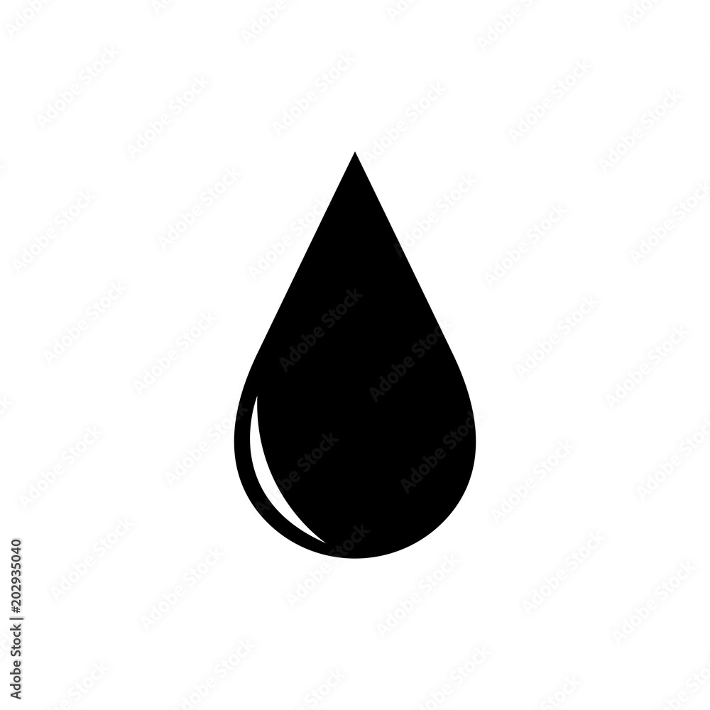 drop icon vector, flat design best vector icon drop icon vector, flat design best vector icon