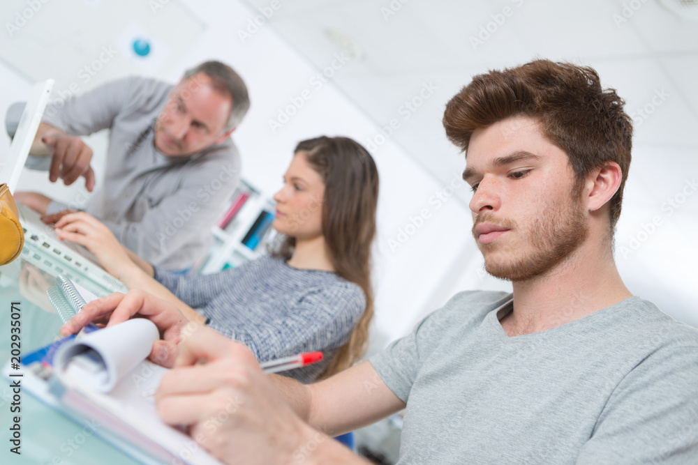 Obraz premium students in class
