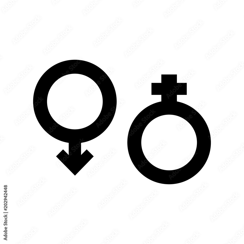Male and female icon Male and female icon
