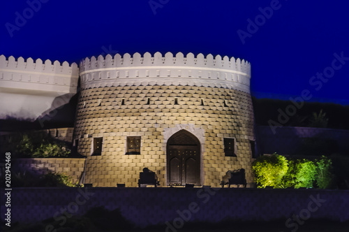 Town gate into Muscat photo