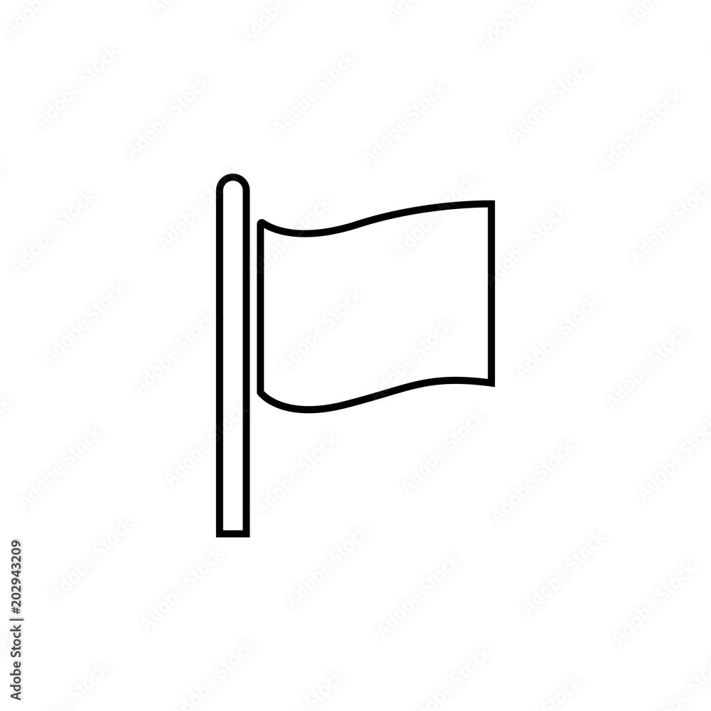 Silhouette icon flag Silhouette icon flag