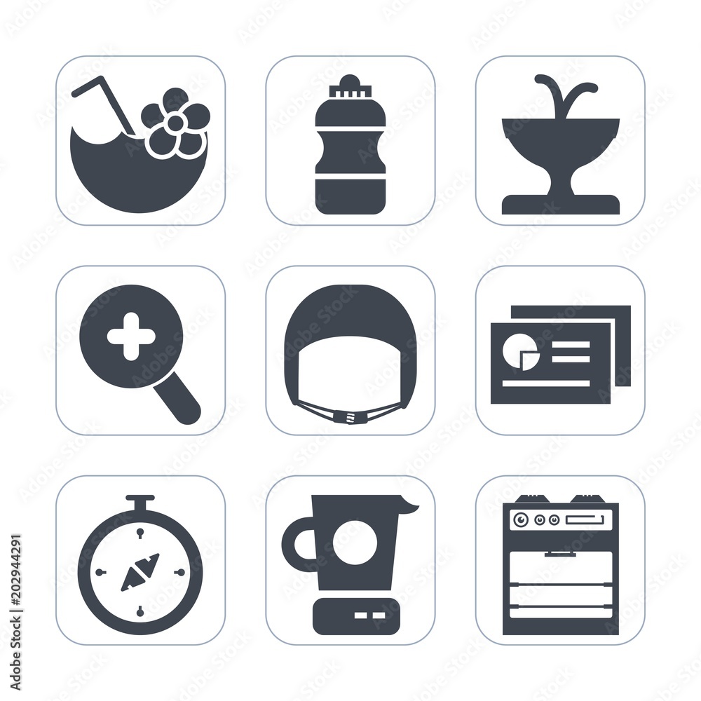 Premium fill icons set on white background . Such as zoom, statue, document, cold, magnifying, mixer, cocktail, fountain, summer, famous, beverage, report, architecture, graph, map, helmet, glass, art Premium fill icons set on white background . Such as zoom, statue, document, cold, magnifying, mixer, cocktail, fountain, summer, famous, beverage, report, architecture, graph, map, helmet, glass, art