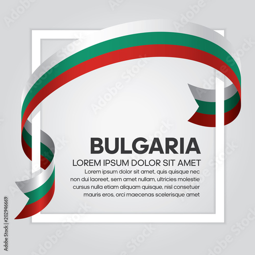 Bulgaria flag background