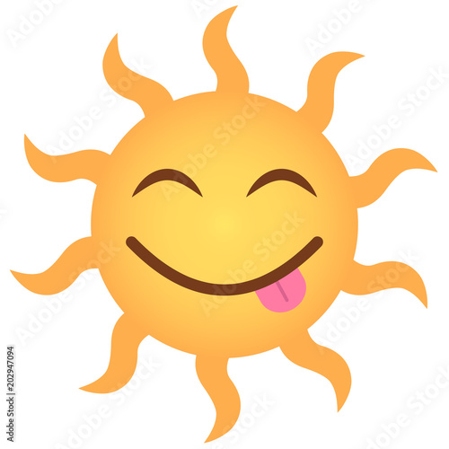 Emoji frech - Sonne