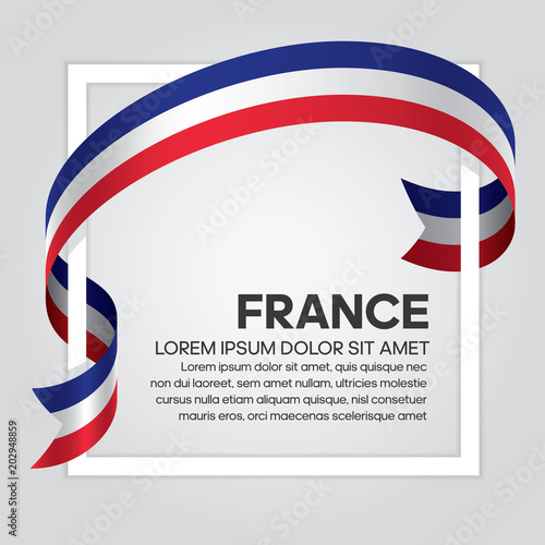 France flag background