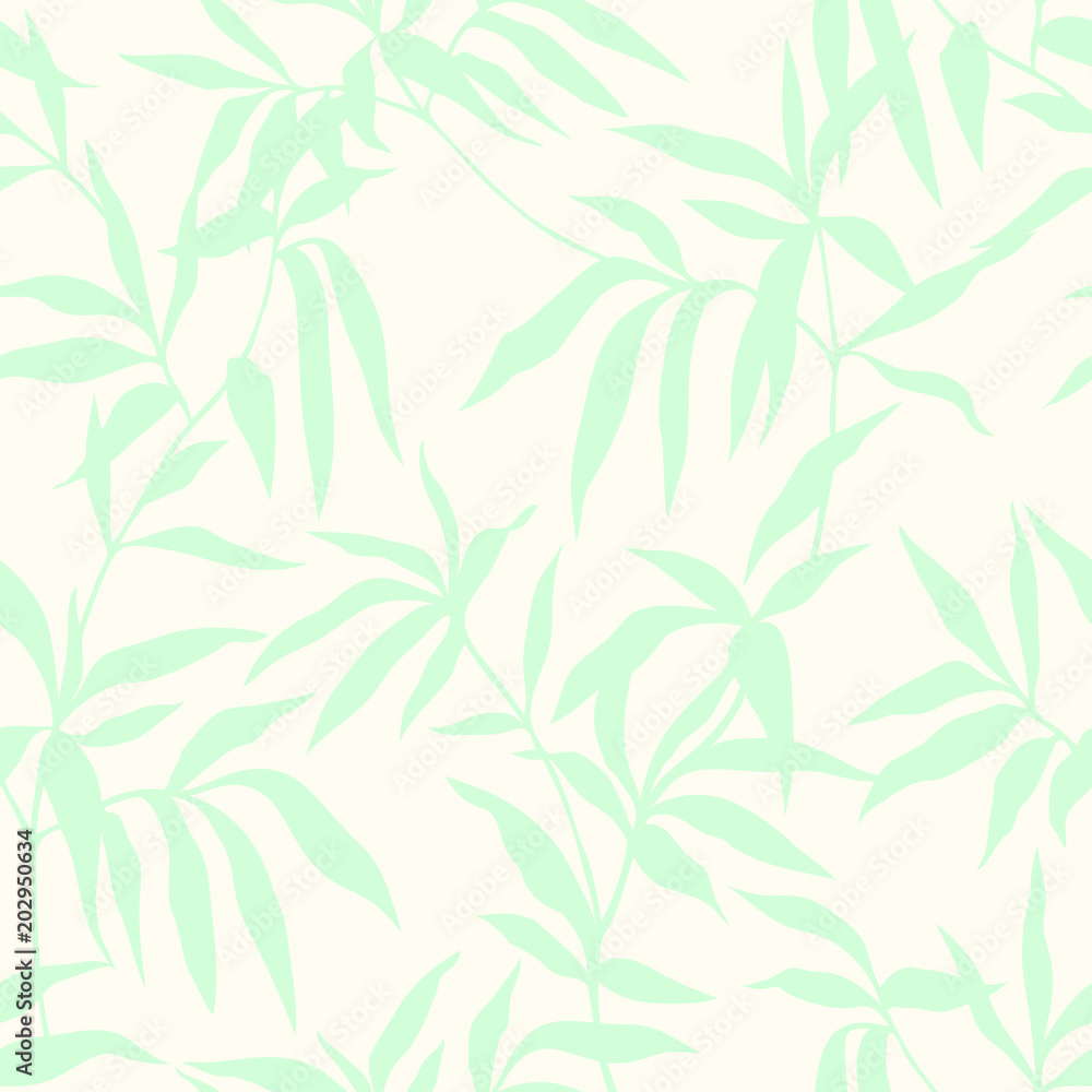 Summer leaves pattern Summer leaves pattern