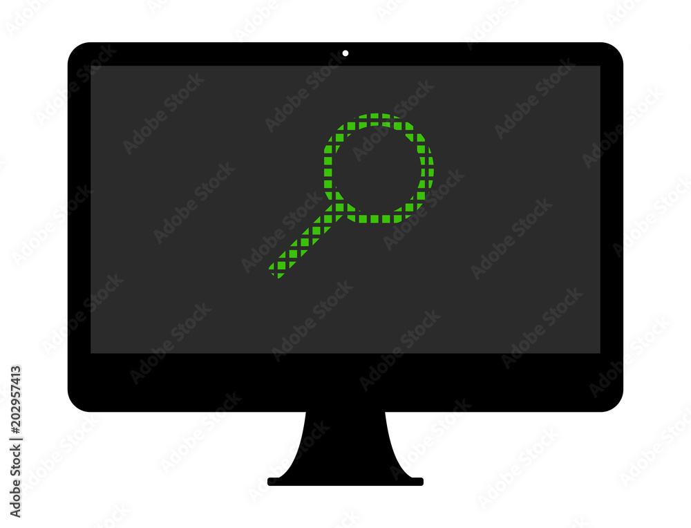 Pixel Icon PC - Lupe Pixel Icon PC - Lupe
