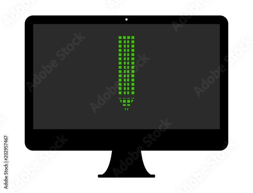 Pixel Icon PC - Stift