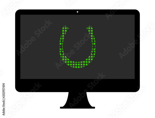 Pixel Icon PC - Hufeisen