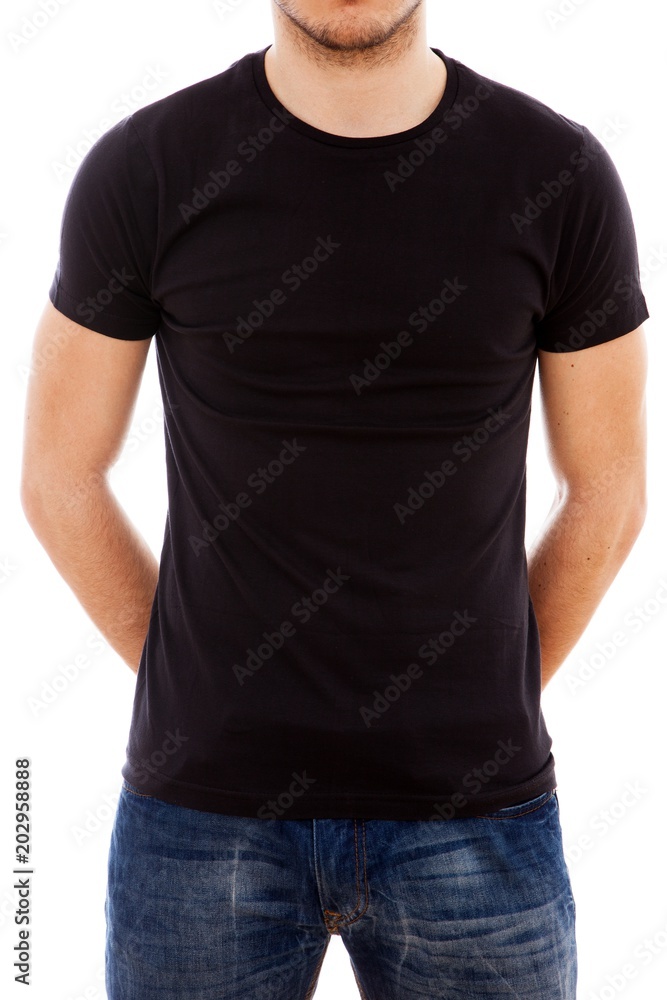 Studio portrait of a young handsome man Studio portrait of a young handsome man