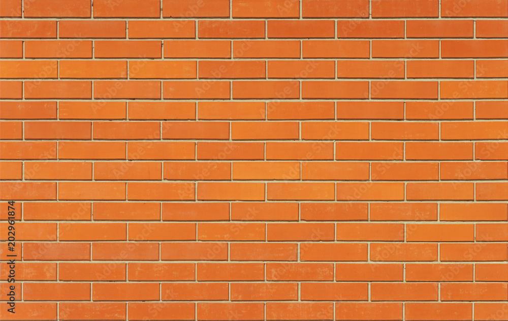 New orange brick wall texture New orange brick wall texture