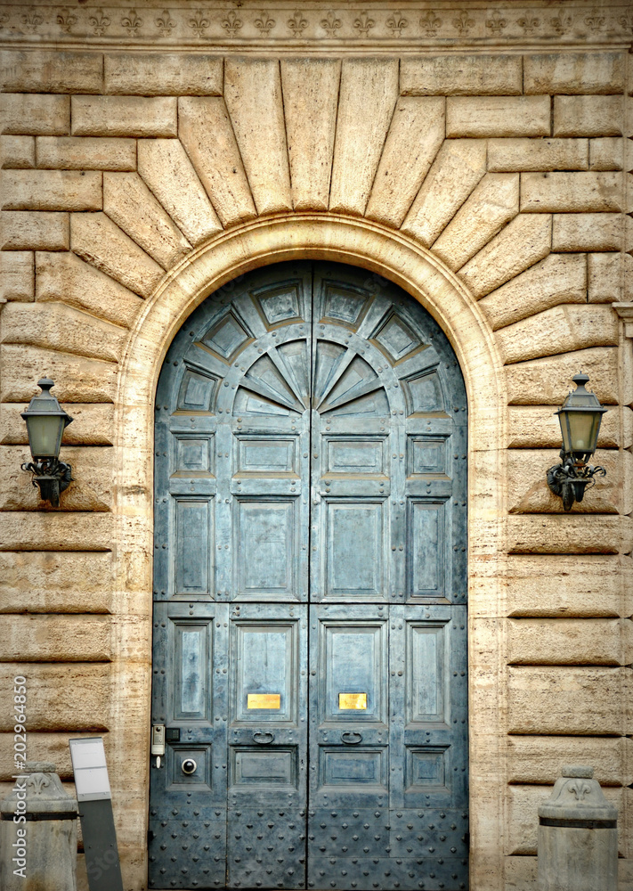 Fototapeta premium Door in Rome