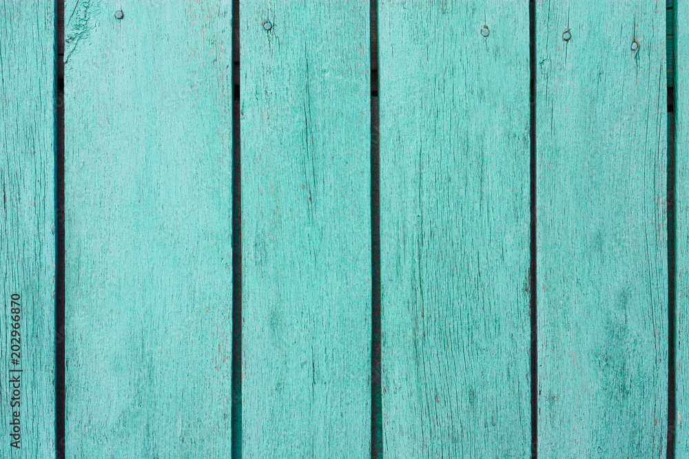 Background from green old wooden boards Background from green old wooden boards