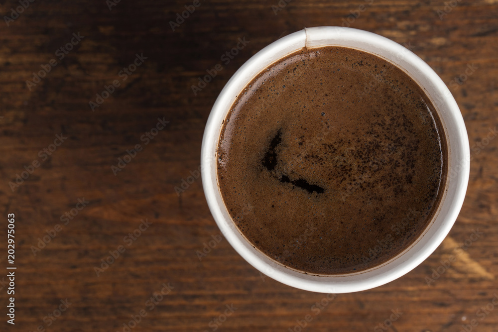 coffee in a paper cup coffee in a paper cup
