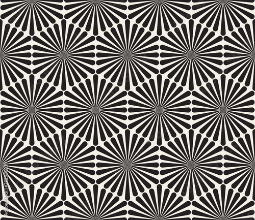 Vector seamless geometric pattern. Simple abstract lines lattice. Repeating elements stylish background