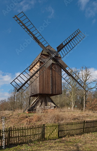 Bockwindmühle in Berlin-Gatow