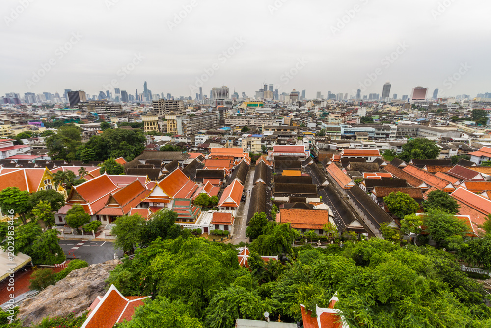 Bangkok in Thailand Skyline